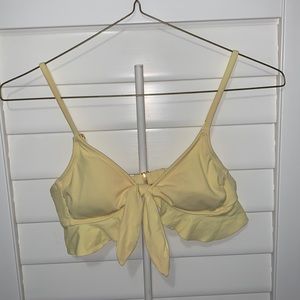 yellow swim top
